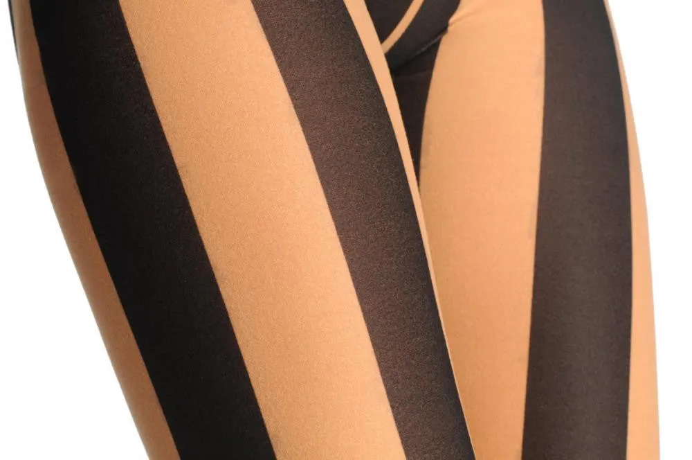 Black & Beige Stripes