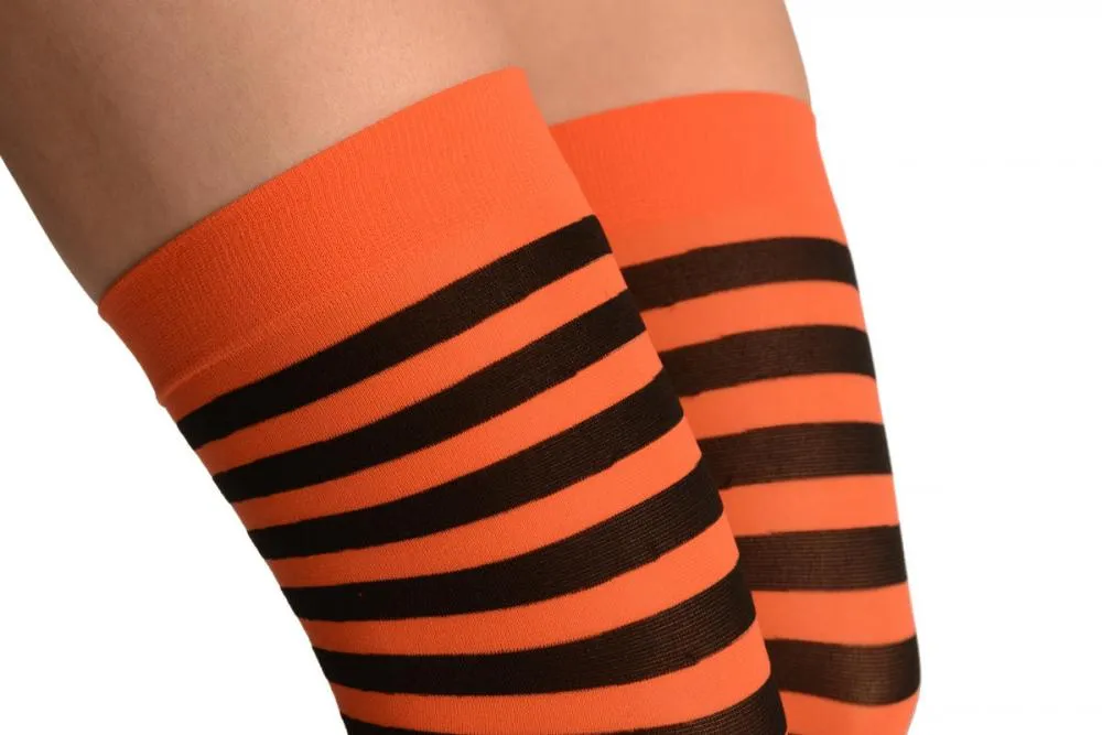 Black & Orange Stripes