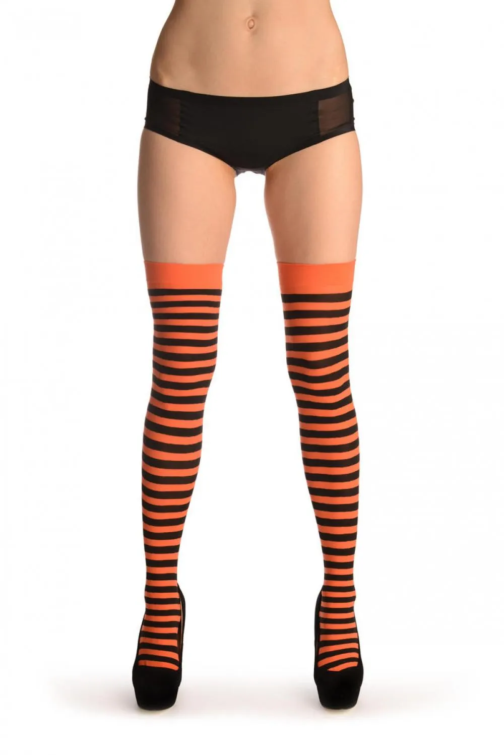Black & Orange Stripes
