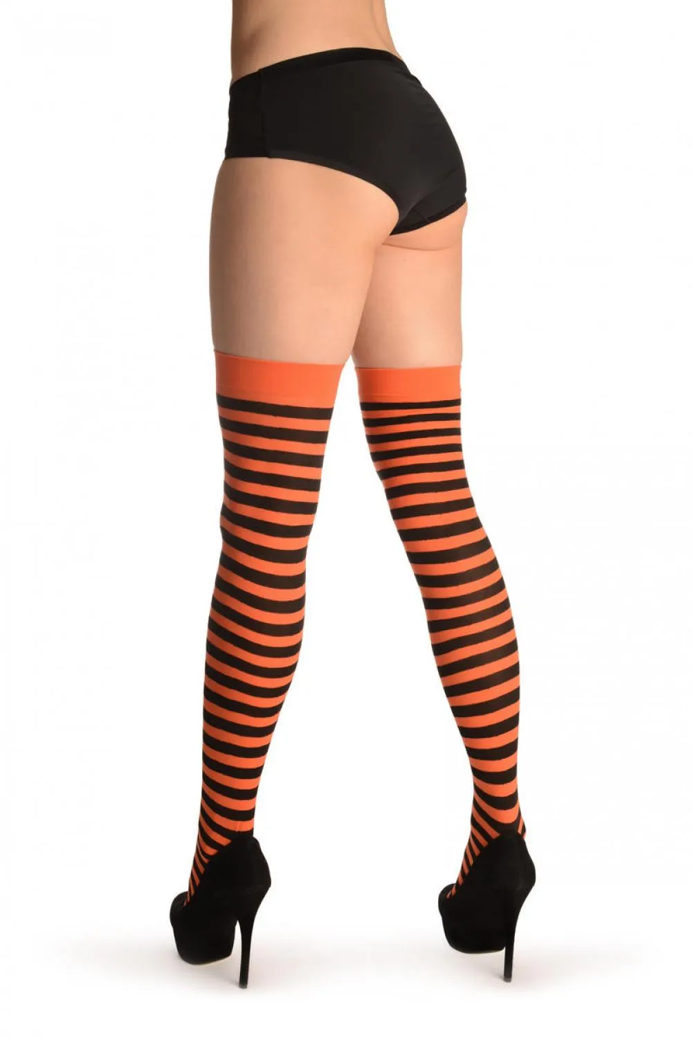 Black & Orange Stripes