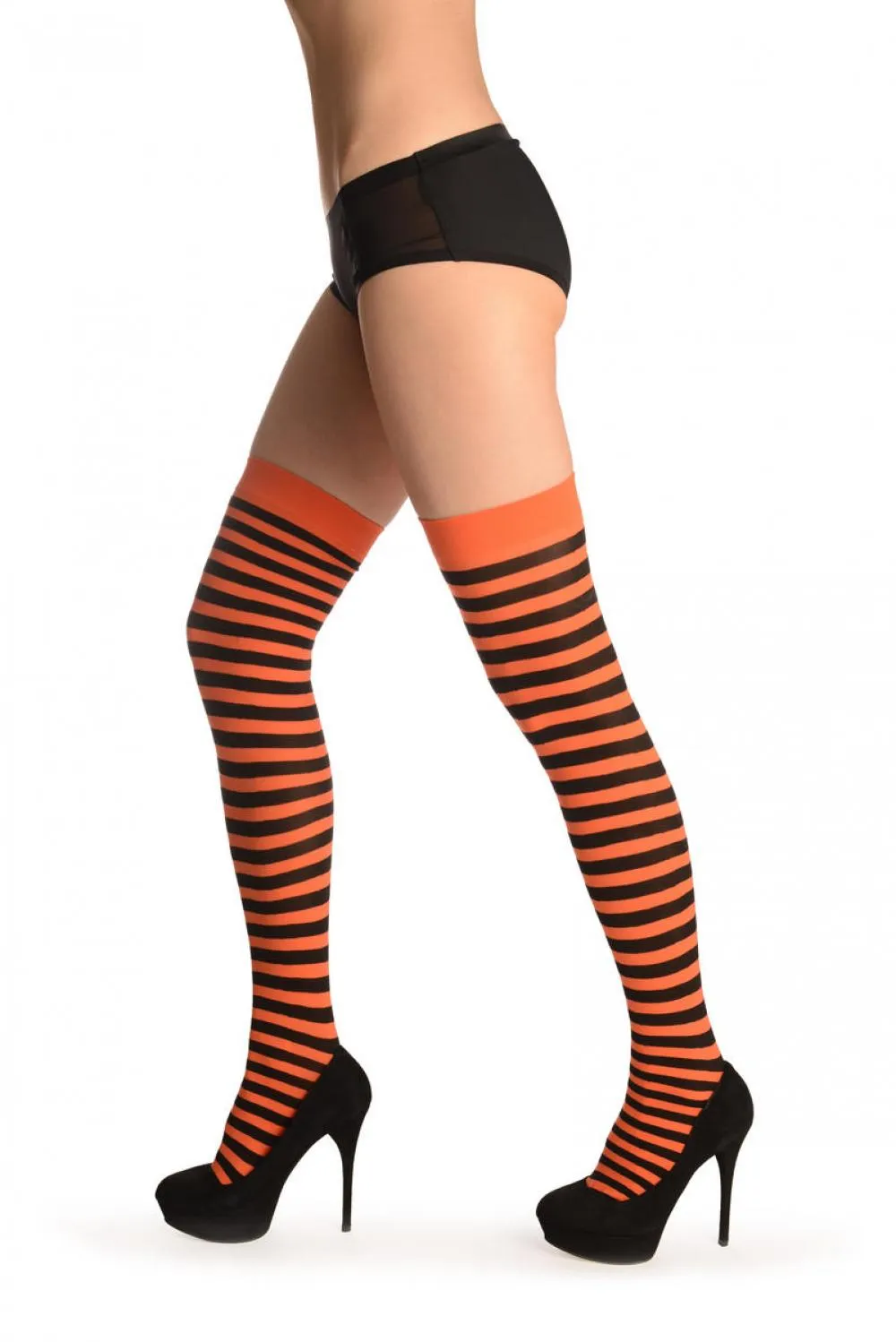 Black & Orange Stripes