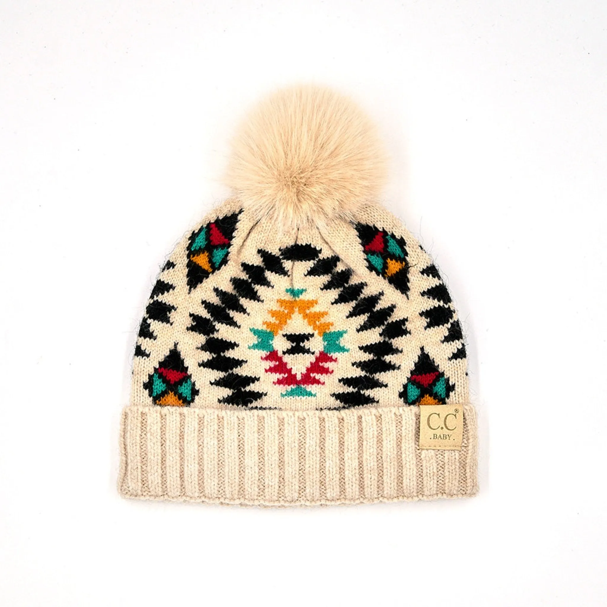 CC Baby South Western Print Beanies Hats