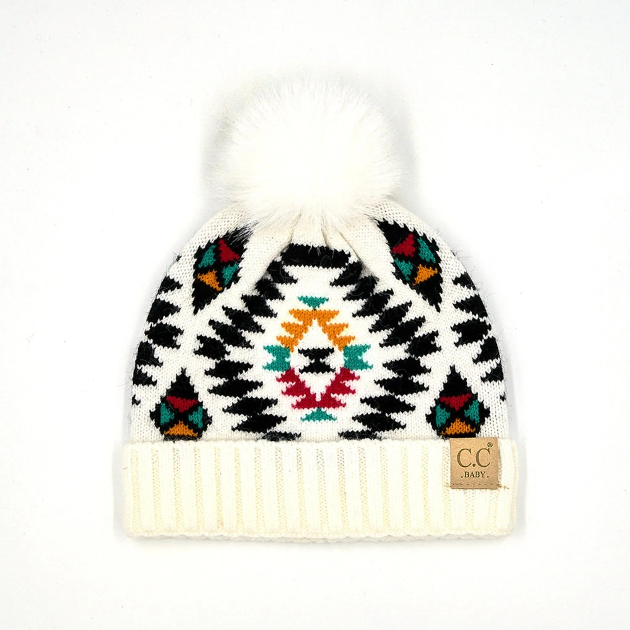 CC Baby South Western Print Beanies Hats