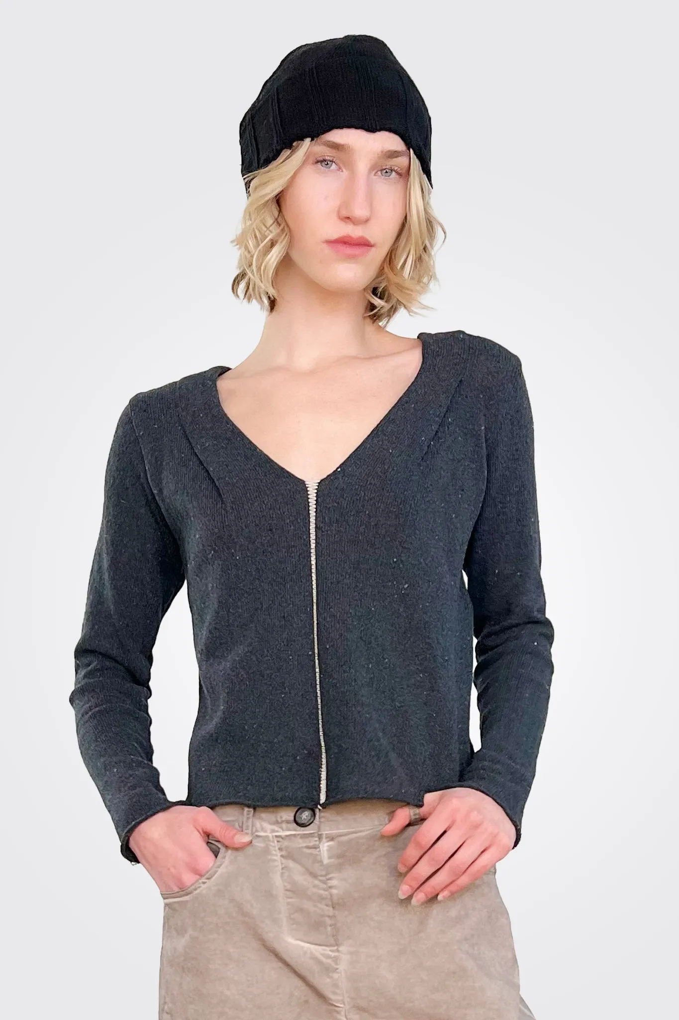 Knitted Hat - Black