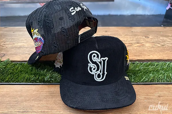 OG SJ Hat: Cultural Roots Daniel Luu - Black/Mesh