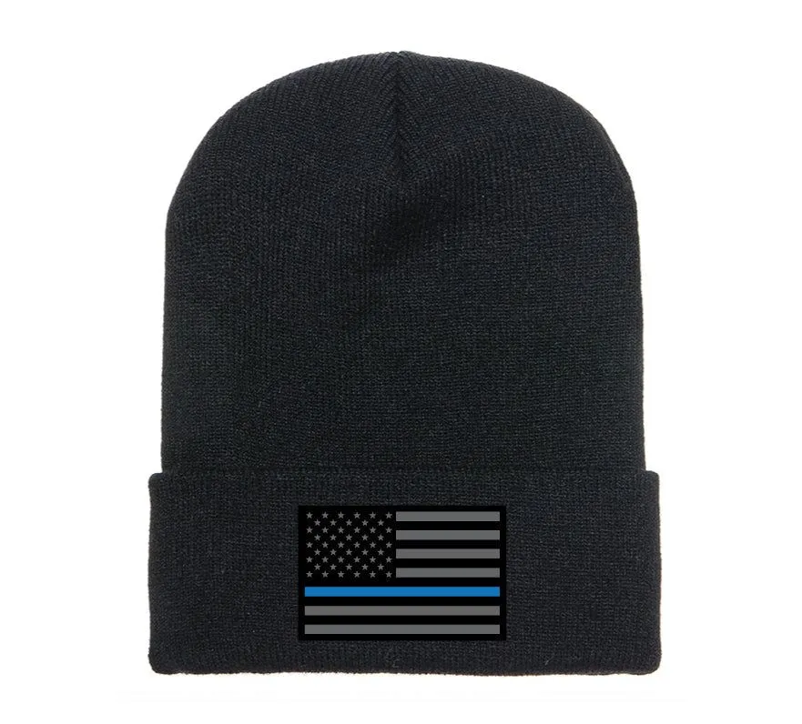 Protect Blue Beanie
