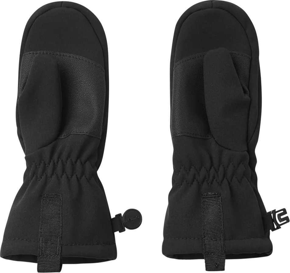 Reima Kids&#x27; Osaten Softshell Mittens Black | Buy Reima Kids&#x27; Osaten Softshell Mittens Black here | Outnorth
