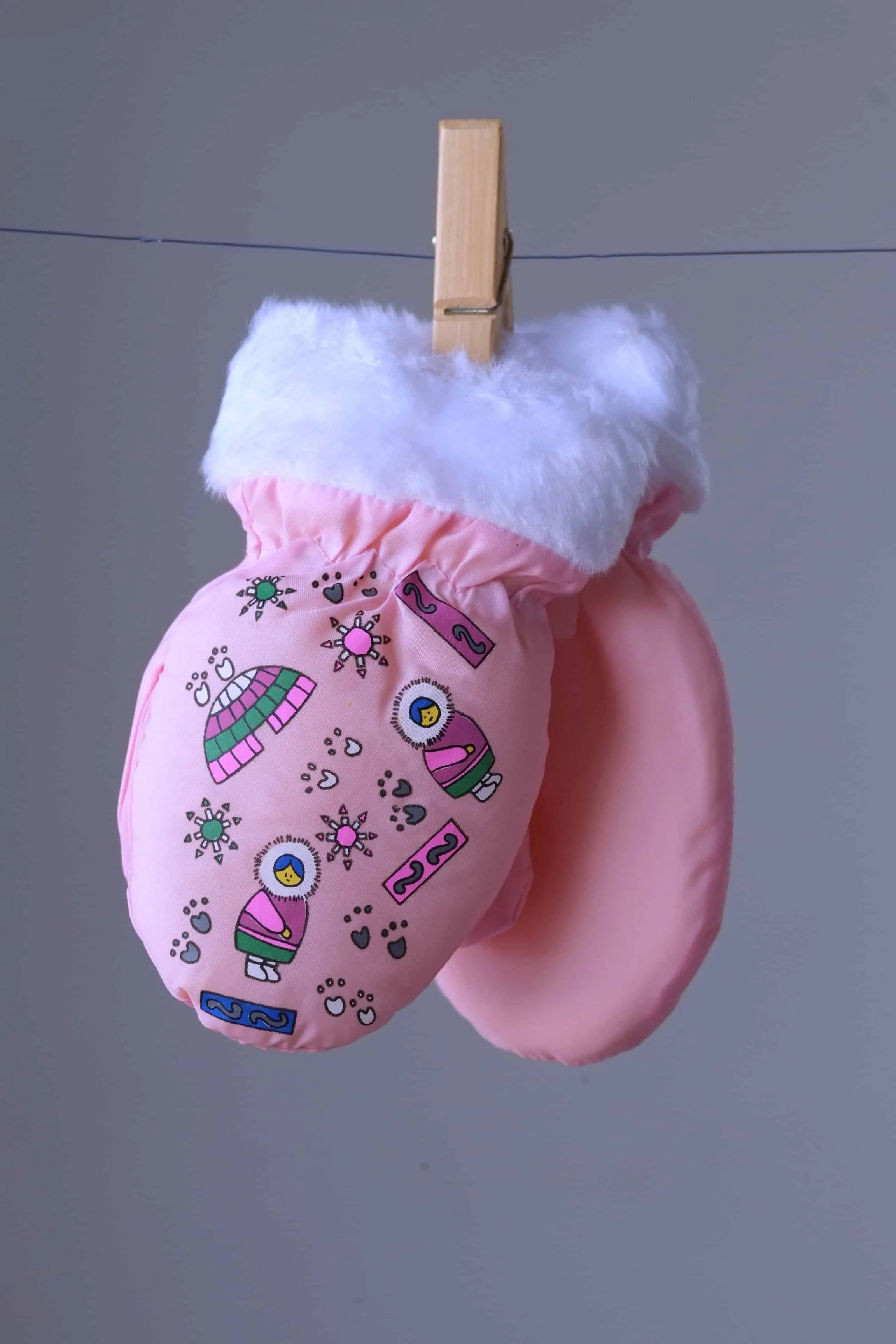 SNOW Mittens Printed Babies & Toddlers