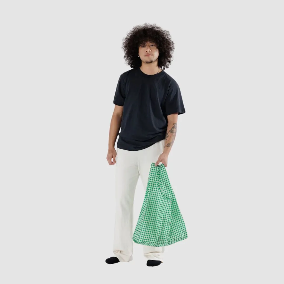 Standard Baggu (Green Gingham)