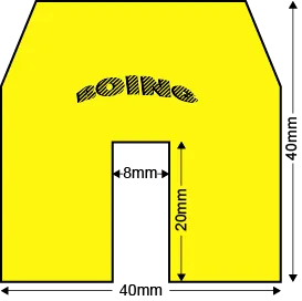 Striped PU - Square   Slot