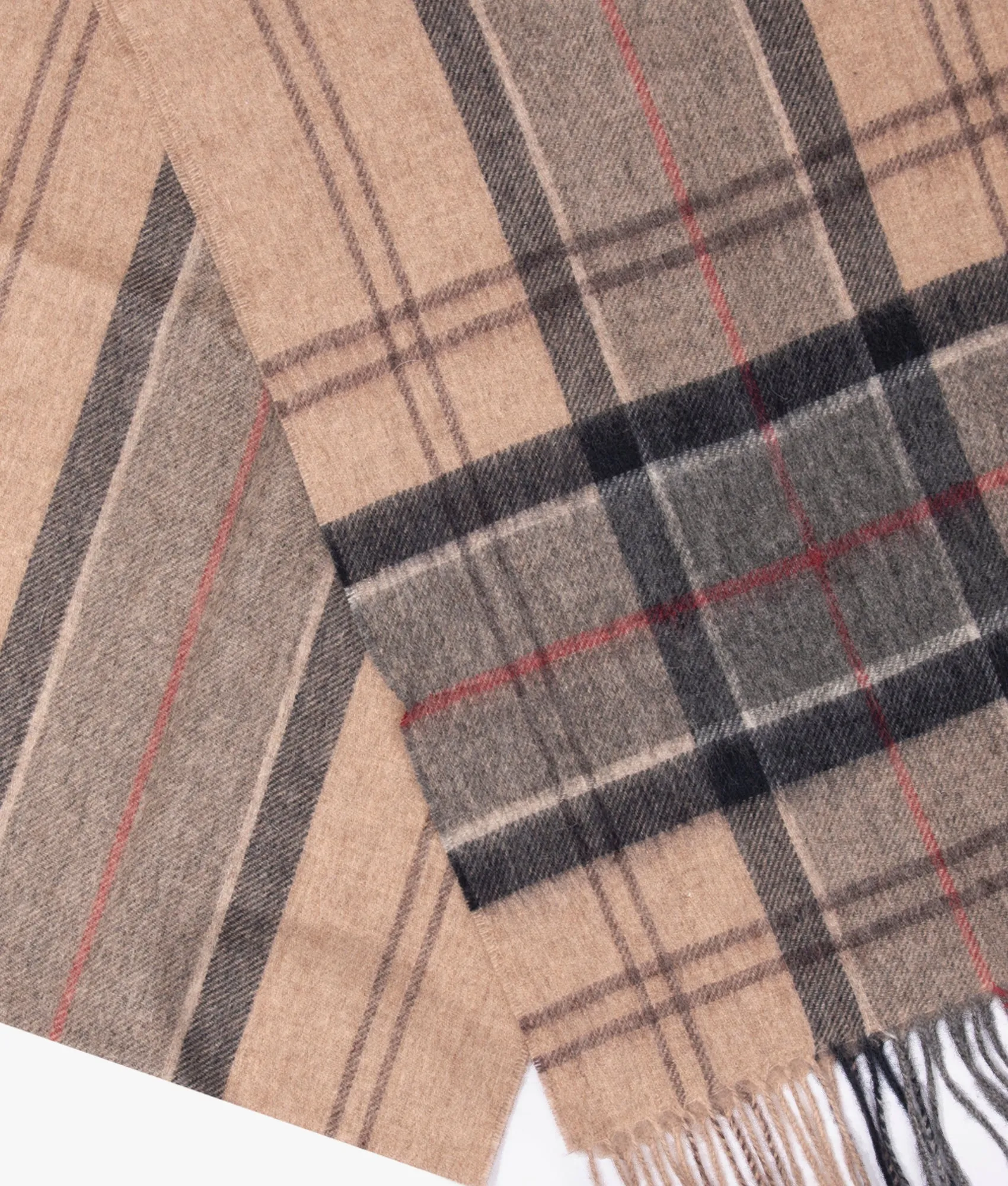 Tartan Ended Scarf