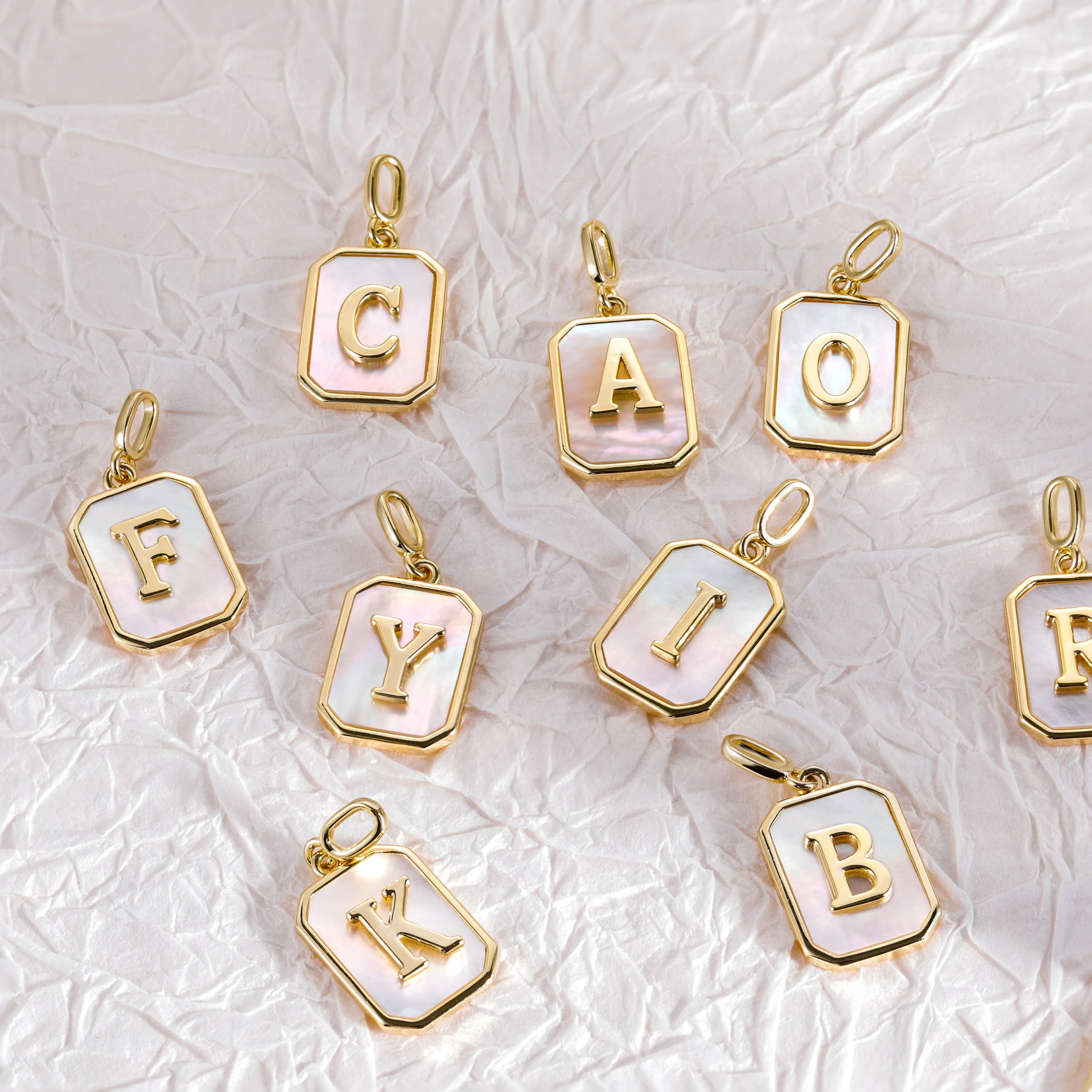 Vintage Alphabet Parker Charm